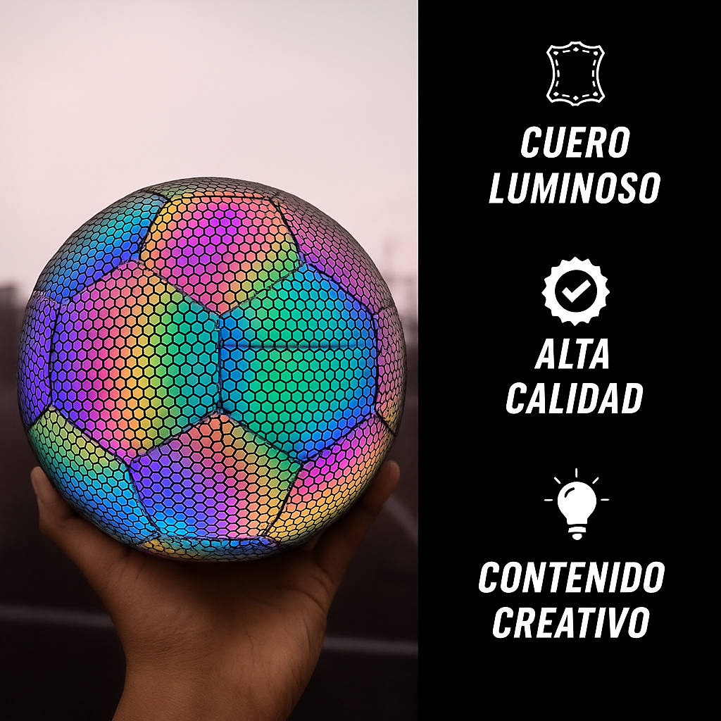 Balón Reflectivo y Holográfico