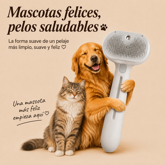 Cepillo de Vapor para Mascotas